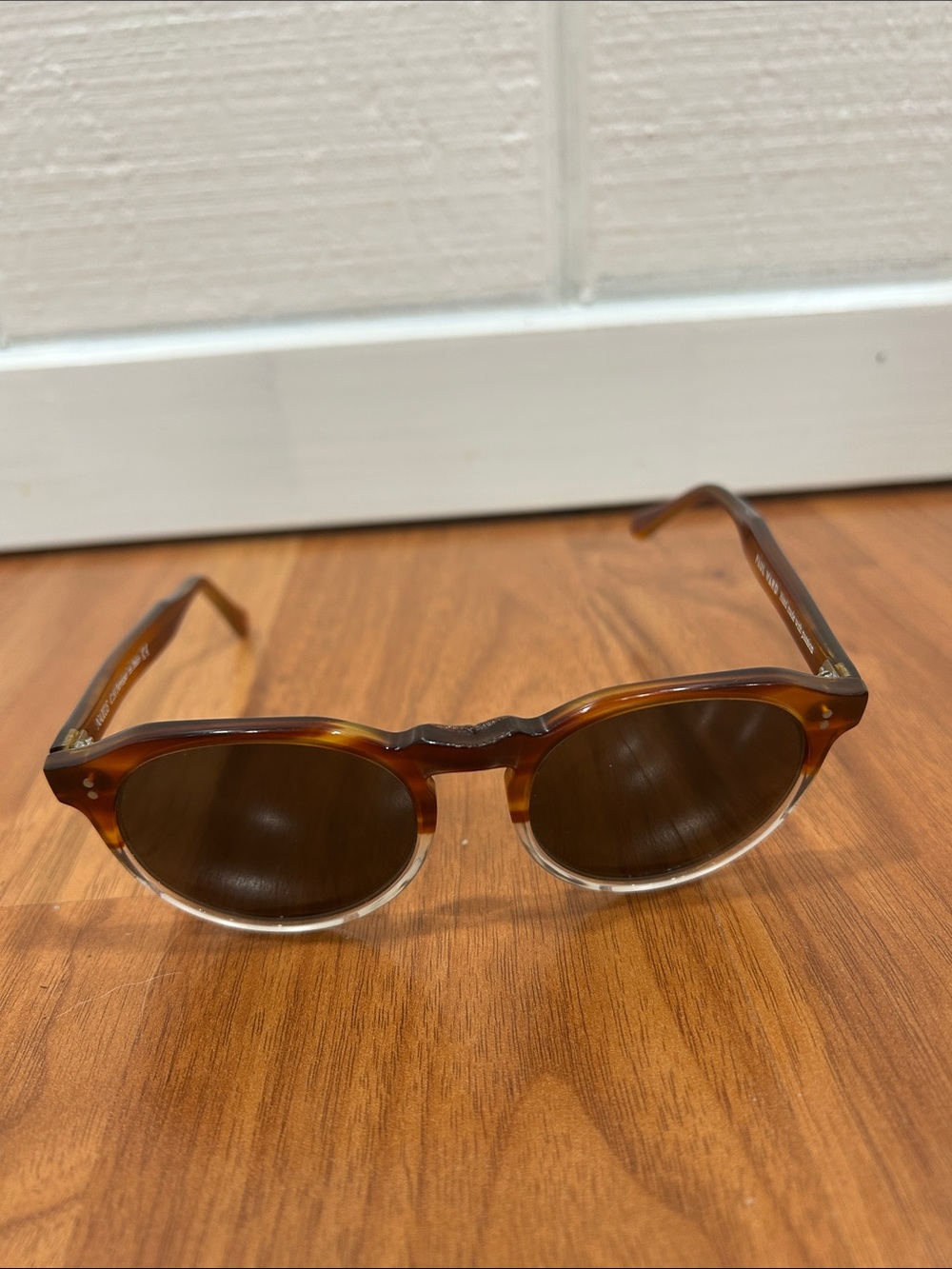 Paul Ward Paris 'Naxos C.58' Tortoise Sunglasses - Handmade in Italy
